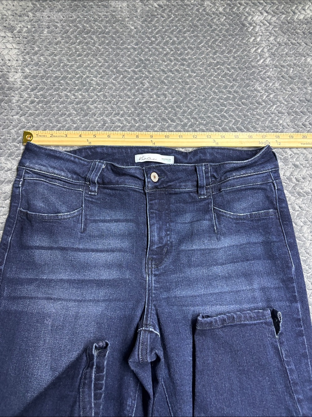 KanCan Dark Indigo Skinny Jeans - Picture 4 of 10